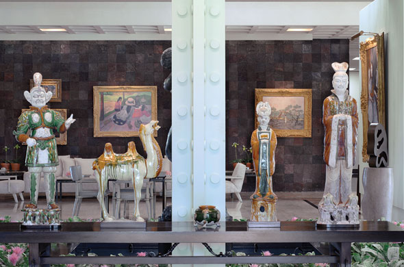 安纳伯格庄园收藏的中国古代艺术品