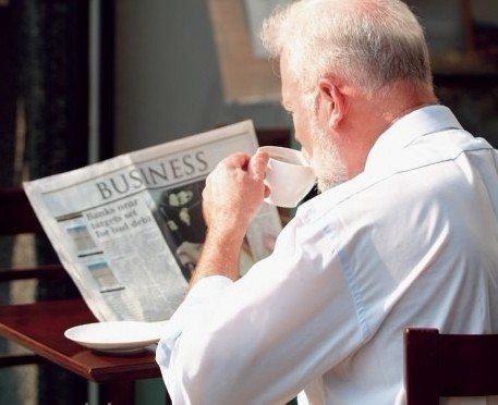 研究发现常看报能增寿