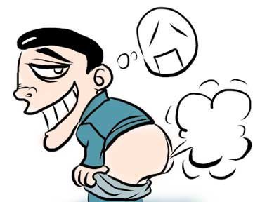 一天放几个屁最养生健康？