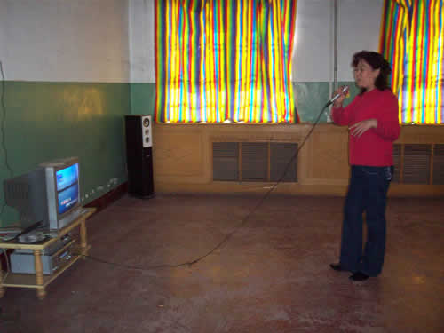 淄博养老院的唱歌房，老年同志,老有所乐