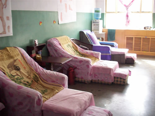 老年公寓的按摩室