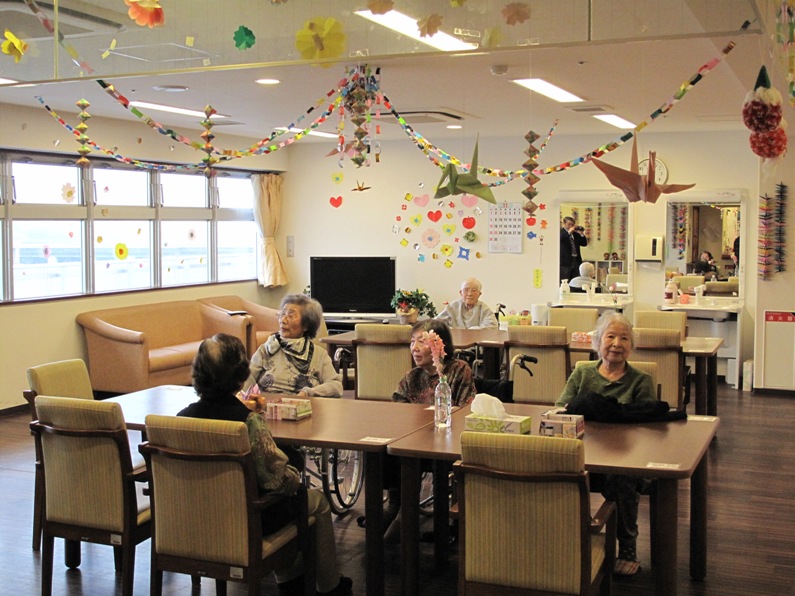 日本养老院的老人们