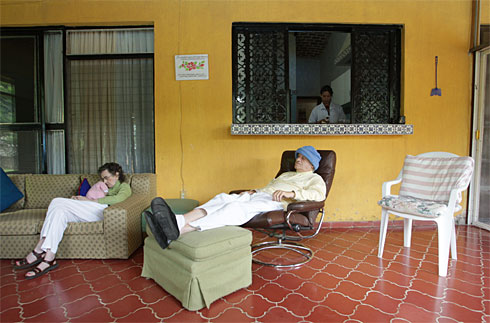 美国养老院的老人