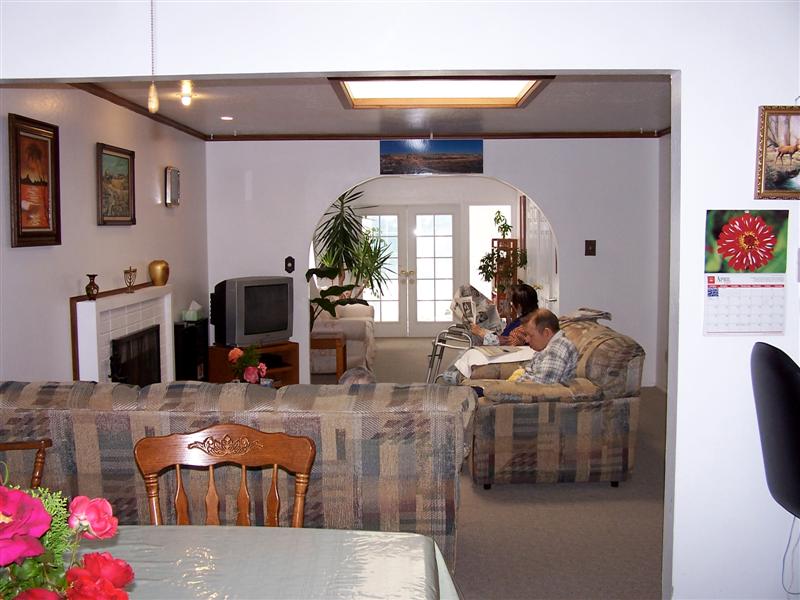 美国养老院 活动起居室