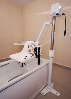 养老院的洗澡间