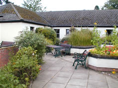 养老院的小花园